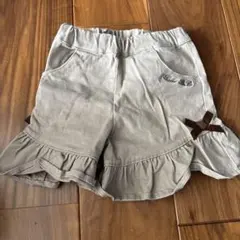 Galit Be Be フリル付きグレーショートパンツ