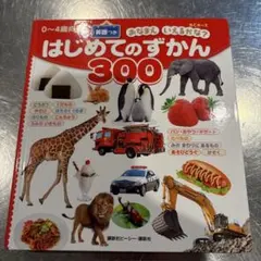 はじめてのずかん 300 英語付き0〜4歳向け
