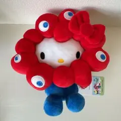 【完売品】【新品】ミャクミャク ハローキティ ぬいぐるみ Mサイズ サンリオ