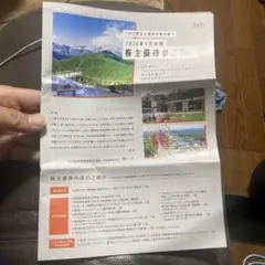 日本駐車場開発　株主優待　一冊