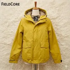 FieldCore ワークマン マウンテンパーカー イエロー M