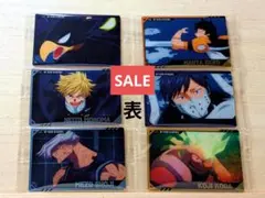 ヒロアカウェハース4 ノーマルカード6枚 常闇、物間、口田、瀬呂、障子、飯田