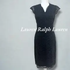 ローレンラルフローレン　ワンピース　ノースリーブ　ドレス　レース