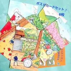 鎌倉 ポストカードセット【 KAMAKURA JINRIKISYA】 人力車