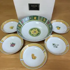 ナルミ　NARUMI 大鉢　取り皿　食器セット 6枚　サラダプレートセットのサムネイル