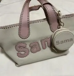 サマンサタバサ ロゴトートバック