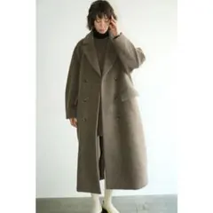 CLANE BIG COLLAR FLARE COAT - メルカリ
