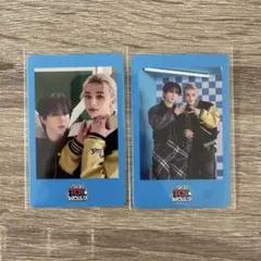 SKZ TOY WORLD Changbin&Hyunjin 2枚セット