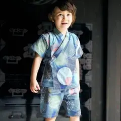 アプレレクール あぷれのはんなり甚平 100cm