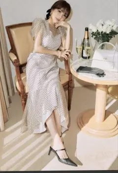 Eimy istoire PIERIS DRESS ワンピース オフホワイト - メルカリ