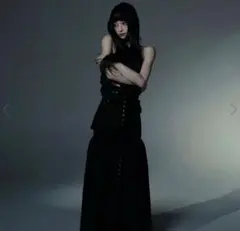 Christian Dior ティアードロングスカート ブラック USA4 ロゴ - メルカリ