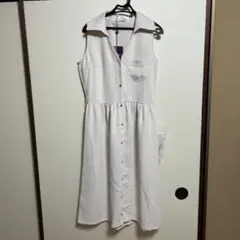 Rady シャツワンピース ノースリーブ ベージュ