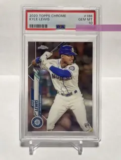 2020 Topps Chrome Kyle Lewis PSA10 RC