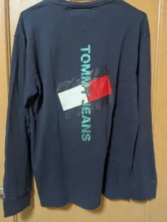 TOMMY JEANS 長袖カットソー ネイビー Mサイズのサムネイル