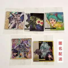 ガンダム シール ウエハース Vol.4 UR ニャアン入り　５枚セット
