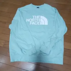 THE NORTH FACE ミントグリーン スウェット