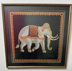 【値下げ】ジムトンプソン　タペストリ　額装 2025年最新】JimThompson 美術品・アンティーク・コレクションの人気