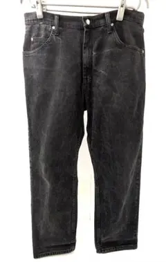Wrangler 976 RELAXED FITラングラー ブラックデニムW36