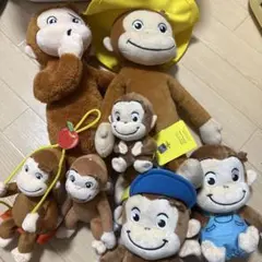 おさるのジョージ ぬいぐるみセット