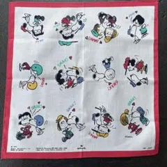 昭和 レトロ！スヌーピー PEANUTS ハンカチのサムネイル