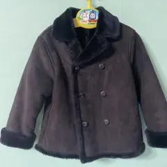 送料無料★COMME CA ISM 110★ムートン風ダッフルコート★アウター