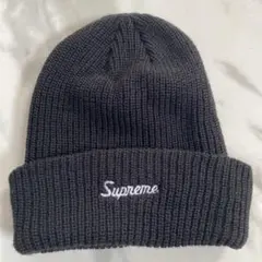 Supreme loose gauge beanie ニット帽 ブラック