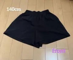 女の子♡美品 ブラック 春夏用ハーフパンツ 140cm