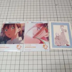 アオのハコ　メモリアルフォト　アオのハコ展ステッカー　鹿野千夏　蝶野雛