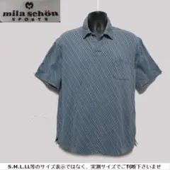 m24671・値下★ミラショーン★メンズ綿100ポロシャツのサムネイル