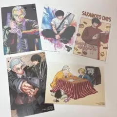希少】SAKAMOTO DAYS 4初版未開封アニメイト限定イラストカード封入