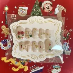 クリスマスモチーフ ネイルチップ