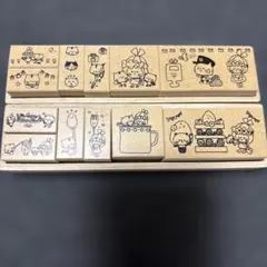 クマオオカミ スタンプ メモ 阪急文具の博覧会2026 スタンプセット
