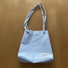 KALDI COFFEE FARM トートバッグ ライトブルー