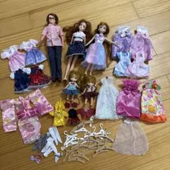 リカちゃん　かれんちゃん人形と衣装セット