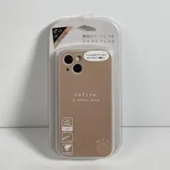 iPhone 13 14 15 スマホケース シンプル ベージュ 新品 34のサムネイル