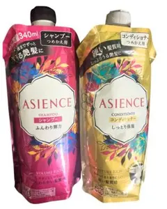 ASience シャンプー・コンディショナーセット 340mlのサムネイル