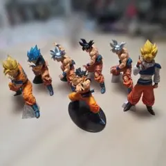 孫悟空　カカロット　ドラゴンボールフィギュア7個