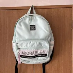 ADORABLE ミントグリーン リュック