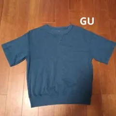 GUジーユー　半袖Tシャツ ブルー 140サイズ