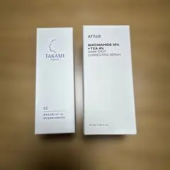 【新品未開封】TAKAMIスキンピール & Anuaナイアシンアミド10%