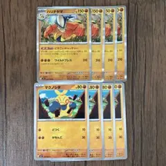 ハリテヤマ　マクノシタ　各4枚