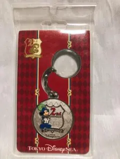 ディズニーシー 2周年 メダルキーチェーン