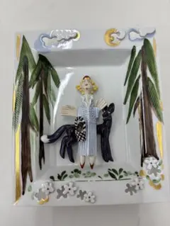 Meissen メルヘンプラーク「赤ずきんちゃんと狼」のサムネイル