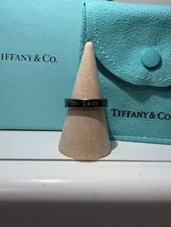 ティファニー ナローリング チタン サイズ棒:約9~9.5号