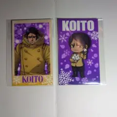 ゴールデンカムイ ミニブロマイド 雪遊び 鯉登