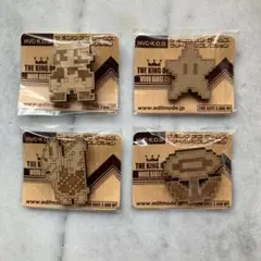 THE KING OF GAMES スーパーマリオ ウッドバッジ コレクション - メルカリ
