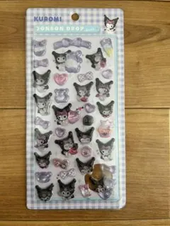 ★KUROMI BONBON DROP シール　ボンボンドロップ