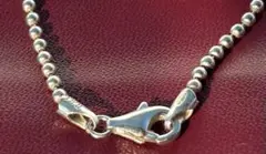 Silver Ball ネックレスチェーン