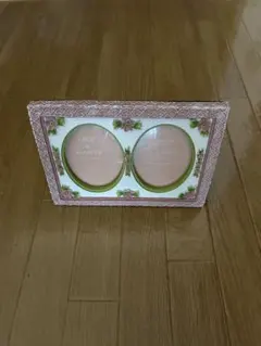 花柄二重フォトフレーム