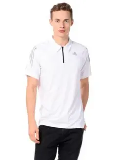 美品 adidas CLIMACOOLストレッチポロシャツ COMPLETO